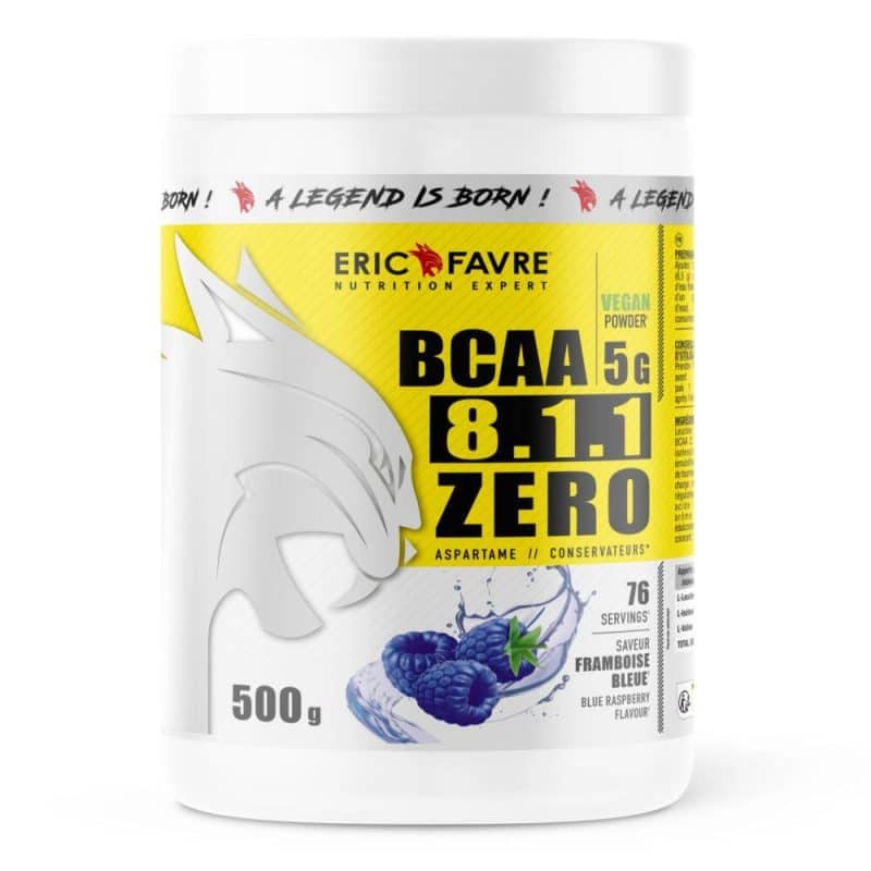 Eric Favre BCAA 8.1.1 ZERO Vegan 500g