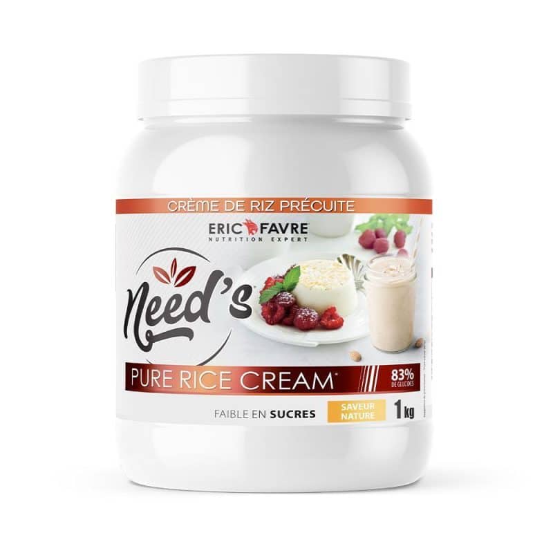 Pure Rice Cream - Crème de riz saveur Naturel 1kg | Eric Favre