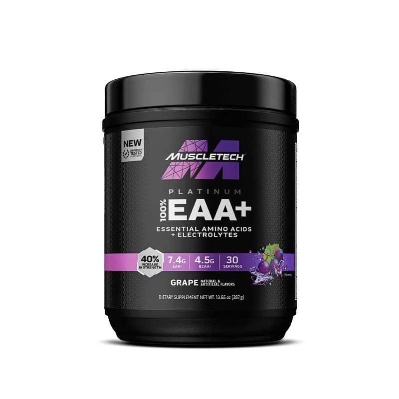 Platinum 100% EAA+ MuscleTech 387g Maroc