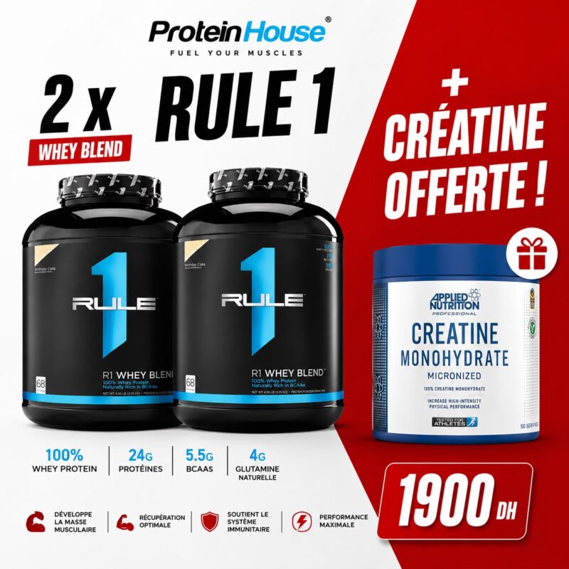 Rule 1 2,27kg X2 + Creatine Monohydrate