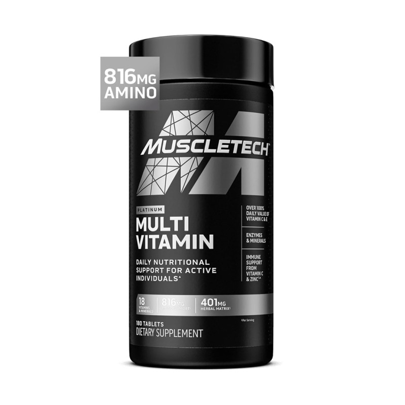 platinum multivitamins 90 tabs muscletech